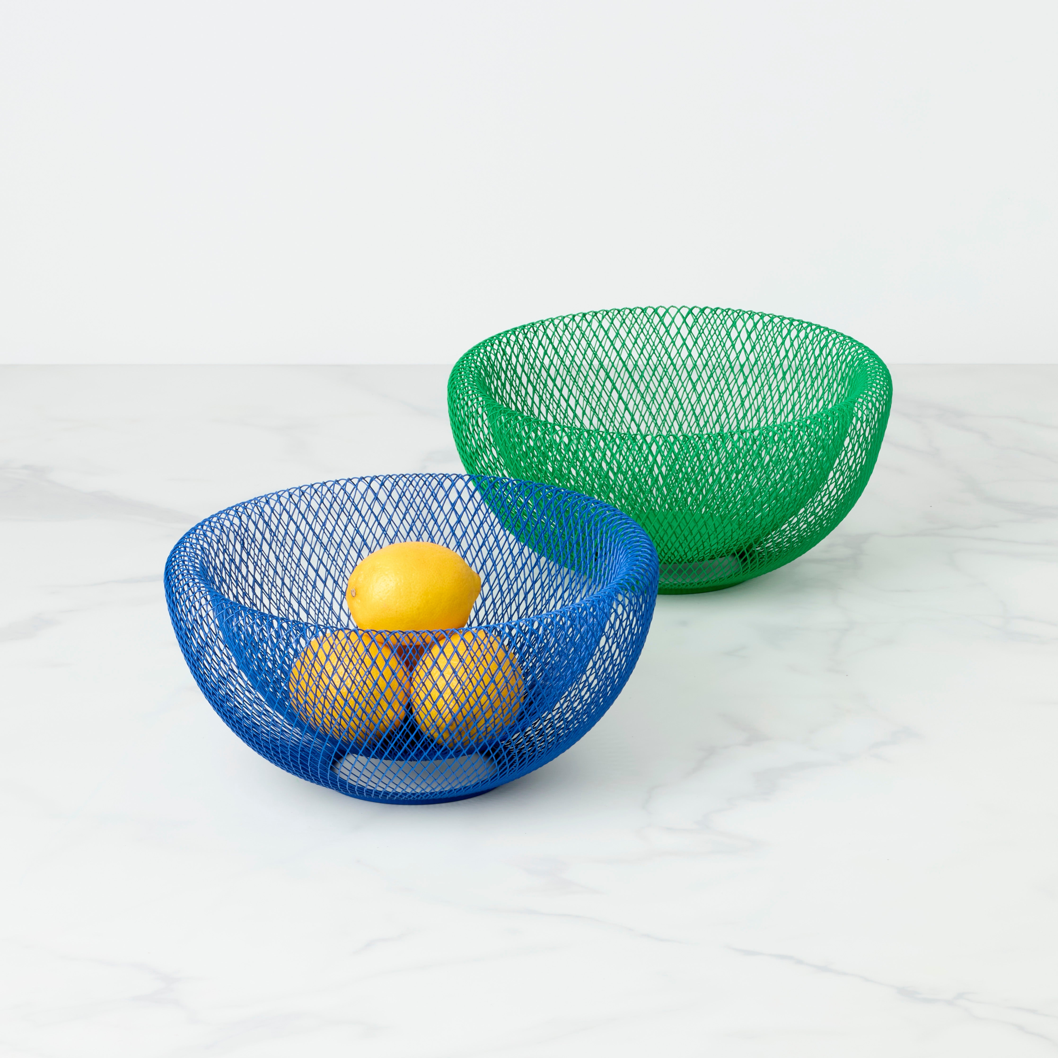 Green Wire Mesh Bowl